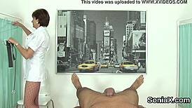 Adulterous British MILF Gill Ellis Flashes Her Huge Boobs