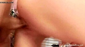 pounding the blonde slut with raw vigor in vintage style. man, she loved every second!