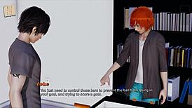 My real desire explodes in erotic anime hentai cartoon!