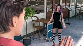 outdoor whore rides monster cock cowgirl