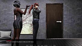 Femdom Blowjob and Assfucking in 3D Anime