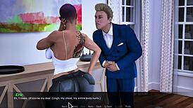 Femdom Blowjob and Assfucking in 3D Anime