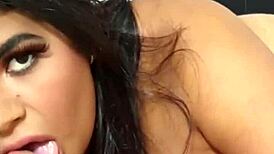 Sheila Ortega Gives Intense POV Blowjob To Boyfriend At Home