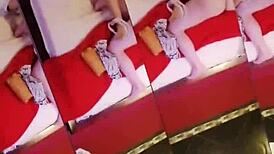 Teen latina friend gets her pussy licked and ass fucked