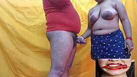 indian teen couple's hardcore homemade fuck