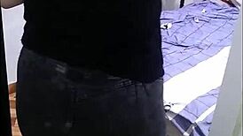 Latina Babe Discovers Uncle Recording and Fucks for Money