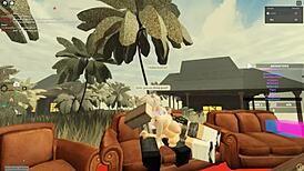 Whore bent over for deepthroat blowjob, doggystyle pussy sex, and anal assfucking