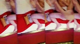 Teen latina friend gets her pussy licked and ass fucked