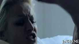 Elegant teen meets hardcore impalement on cock.