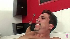 The naughty couple rides and fucks in their sex swing 😈