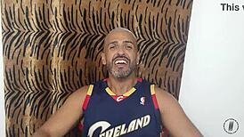 pocahontas carioca celebrates five years with threesome and facial