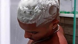 I'm giving a blowjob to my young gay neighbor in POV.