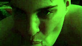 i received a blowjob from tattooed luna amateur with pierced nipples and tattoos