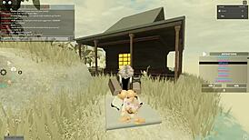 Whore bent over for deepthroat blowjob, doggystyle pussy sex, and anal assfucking