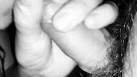 slut wife with big ass sucks cock in home sex tape