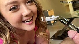 Sex Education Turns Wild with Little Step Sister Eva Nyx