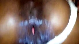 Intense doggy style action with bent over positions and black performers in high definition