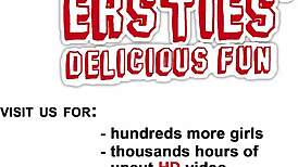 how does this amateur lesbian threesome lick ass so extreme?