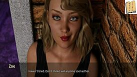 coach checking up on natalie