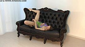 Teen Annett A strips nude during her sensual photo session.