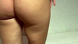 Blonde Step Sister Teases by Spreading Wet Pussy and Masturbating with Fingers in POV View