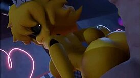 fnaf characters come alive in this epic hentai collection