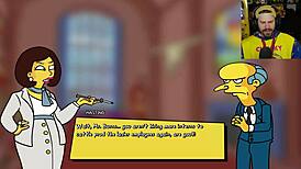 simpsons parody game burns mansion you never tried