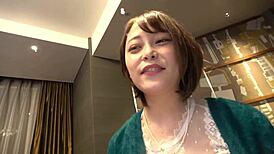 G-cup Japanese wife delivers intense blowjob that makes you cum instantly in part one