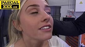 Euro Slut Rides Sugar-Daddy Rough