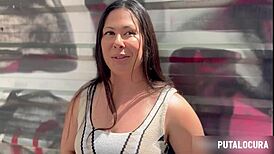 Peruvian Marlene fucks hard and swallows cum with Torbe!