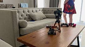 Man, I totally banged my best friend's hot stepmom with huge tits, couldn't resist!