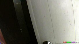 Thai Girl Cheats on Husband, Gets Banged Hard in Tiny Bangkok Room