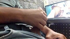 Solo boy jerks off in masturbation session 34