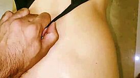 Desi bhabhi's hot group fucking with cum in mouth.