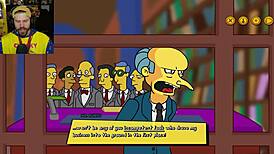 simpsons parody game burns mansion you never tried