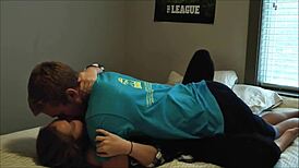 sexy skinny teen creampie - watch part 2 😏