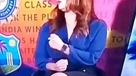 Spicy Indian TV Anchor, Ready for Hard Doggystyle Action?