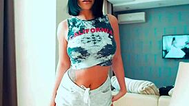 This Latina in Cosplay Lingerie Is Unmissable on Webcam