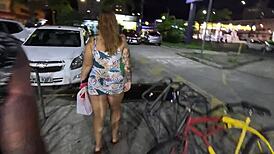 我在Praia Grande公共场合发骚谁来一起玩