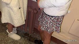 Picked Up Two Stunning Beauties With a Friend for a Wild Quickie!