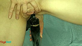 I’m Obsessed With Stretching Her Pussy Using Crazy Toys Like A Baseball Bat