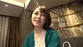 G-cup Japanese wife delivers intense blowjob that makes you cum instantly in part one