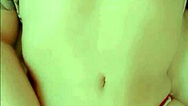 Hana lily shows shaved pussy to you