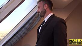 Fetish Submissive Blonde Jerks Dick!