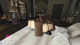 i take control over this girl in her bedroom, feeling every rough creampie and riding moment