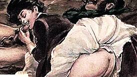 these vintage erotic drawings got me all curious and intrigued