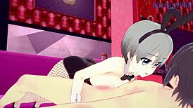 Hana uzaki and yanagi uzaki in bunny girl intense creampie hentai sex