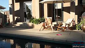 Blonde Milf Rips Clothes In Houston Photoshoot Striptease