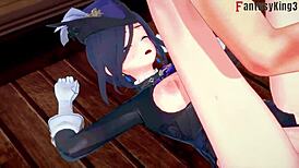 clorinde moans during sex in genshin impact