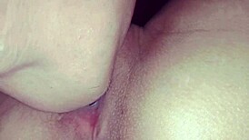 Her Juicy Pussy Achieves Intense Orgasm During Group Muff Diving